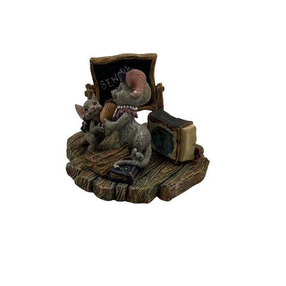 Boyd's Bears & Friends Critter & Co #36651 Wise Teacher Makes Learning Joy Mouse - Picture 1 of 9